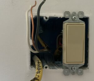 Replace old Light Switches with Home Tek Services